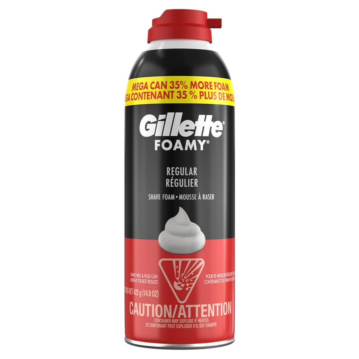 Gillette Espuma de Afeitar Clásica Foamy para Hombres, Protección C...
