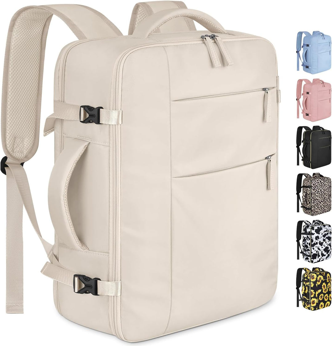 Mochila de viaje Capolo para mujeres y hombres, mochila impermeable...