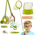 Kit de atrapador de insectos de madera para niños, juego de captura de insectos y explorador de insectos