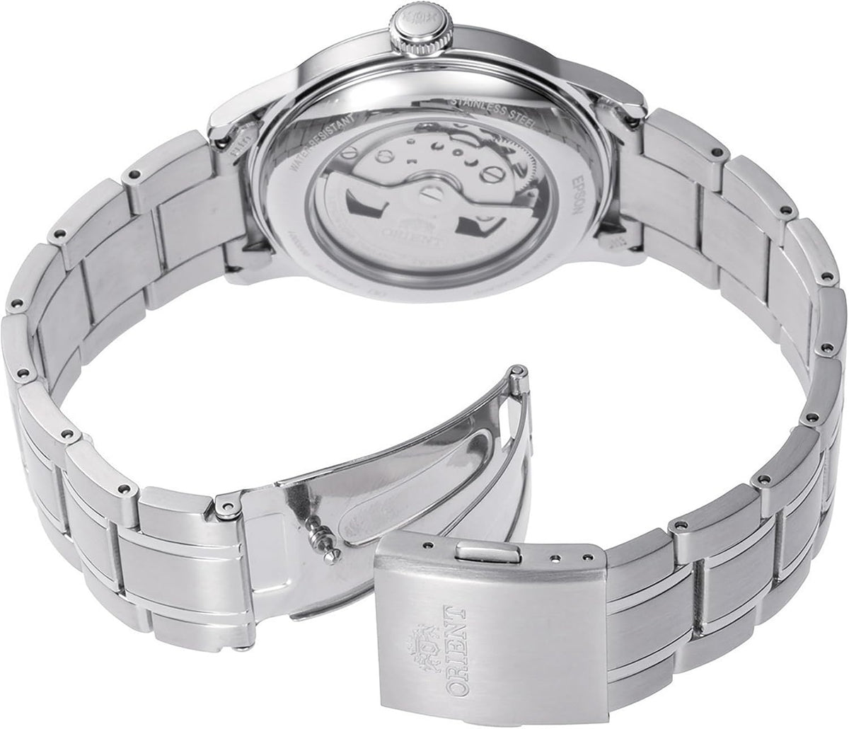 Orient Bambino Versión 7 38mm Reloj Automático de Vestir en Azul Modelo: RA-AC0M10L30B