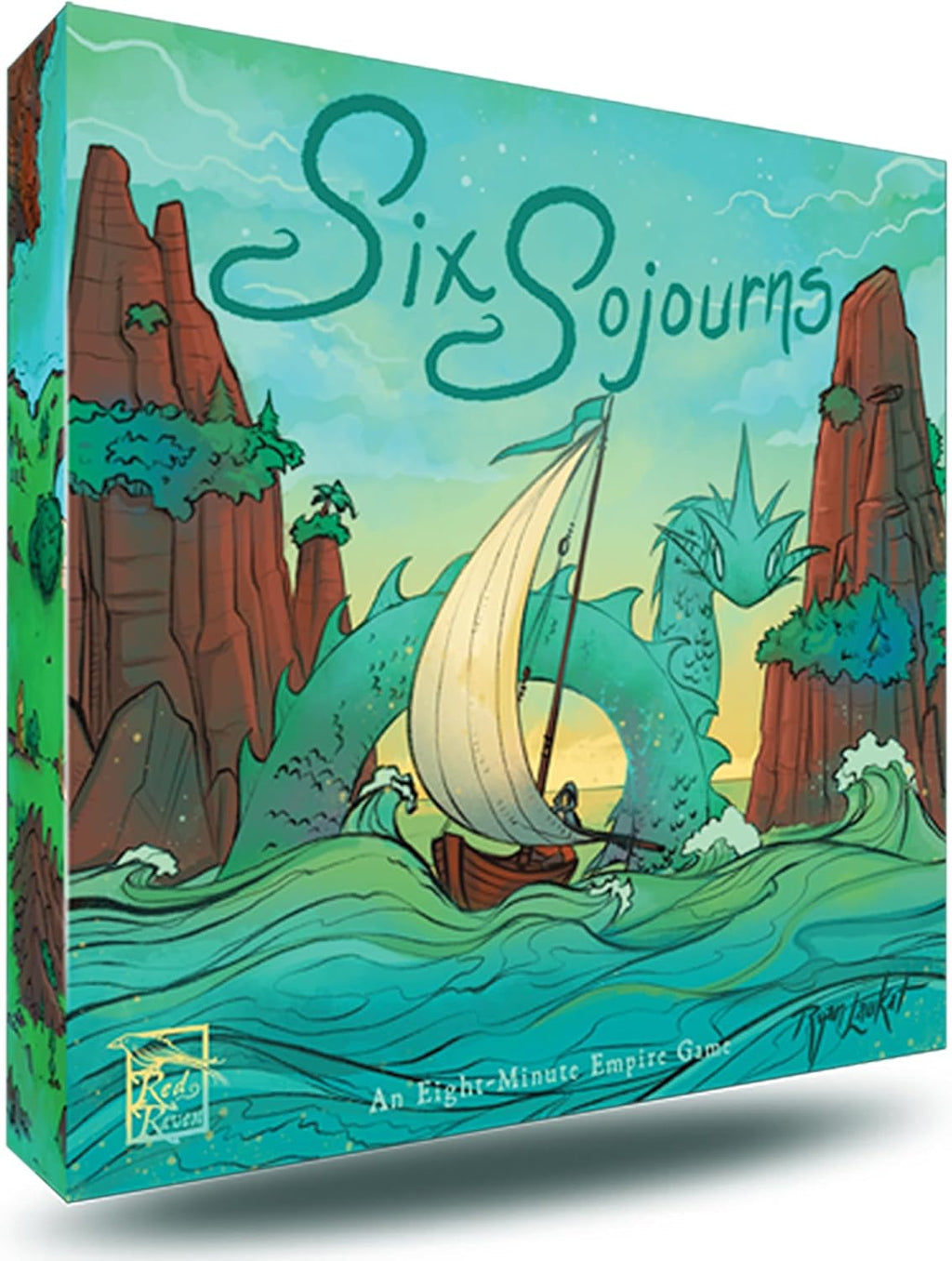 Six Sojourns | Juego de mesa para familiares y amigos | Estrategia ligera |