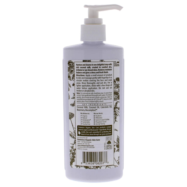 Eminence Limpiador de leche de coco unisex - Limpiador de 8.4 oz