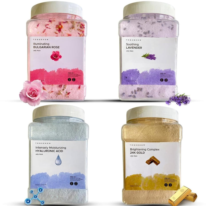 VogueNow Mascarilla facial de gelatina prémium para tratamientos fa...