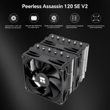 Thermalright Peerless Assassin 120 SE V2 Enfriador de CPU, torre do...