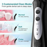 Nicefeel - Irrigador bucal inalámbrico de agua de 300ML, sin BPA, p...