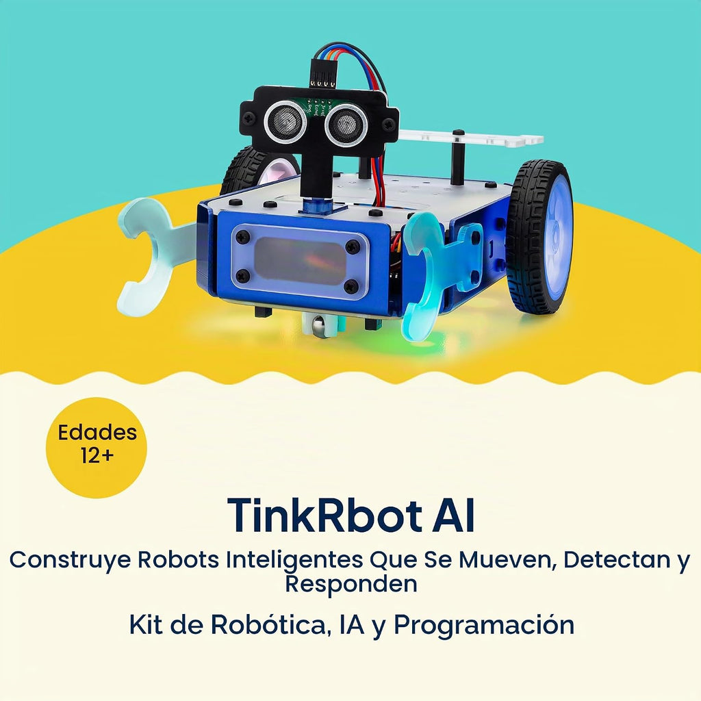 Kit de construcción de robot TinkRbot AI, kit de robótica STEM