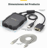 StarTech.com Adaptador de Carro de Choque para Laptop Robusto, Cons...