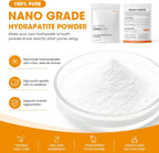 OraSafe Polvo de nano hidroxiapatita puro n-Ha, ingrediente crudo
