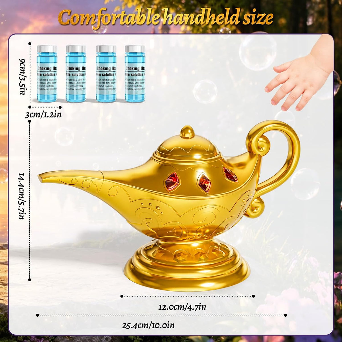 Lámpara Máquina de burbujas, diseño de lámpara de Aladino