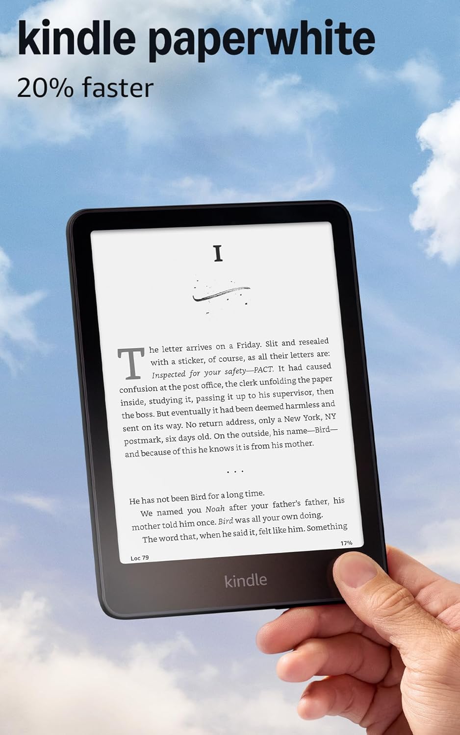 Amazon Kindle Paperwhite 16 GB (último modelo): 20% más rápido, con nueva pantalla de 7″ sin reflejos y batería que dura por semanas – Negro