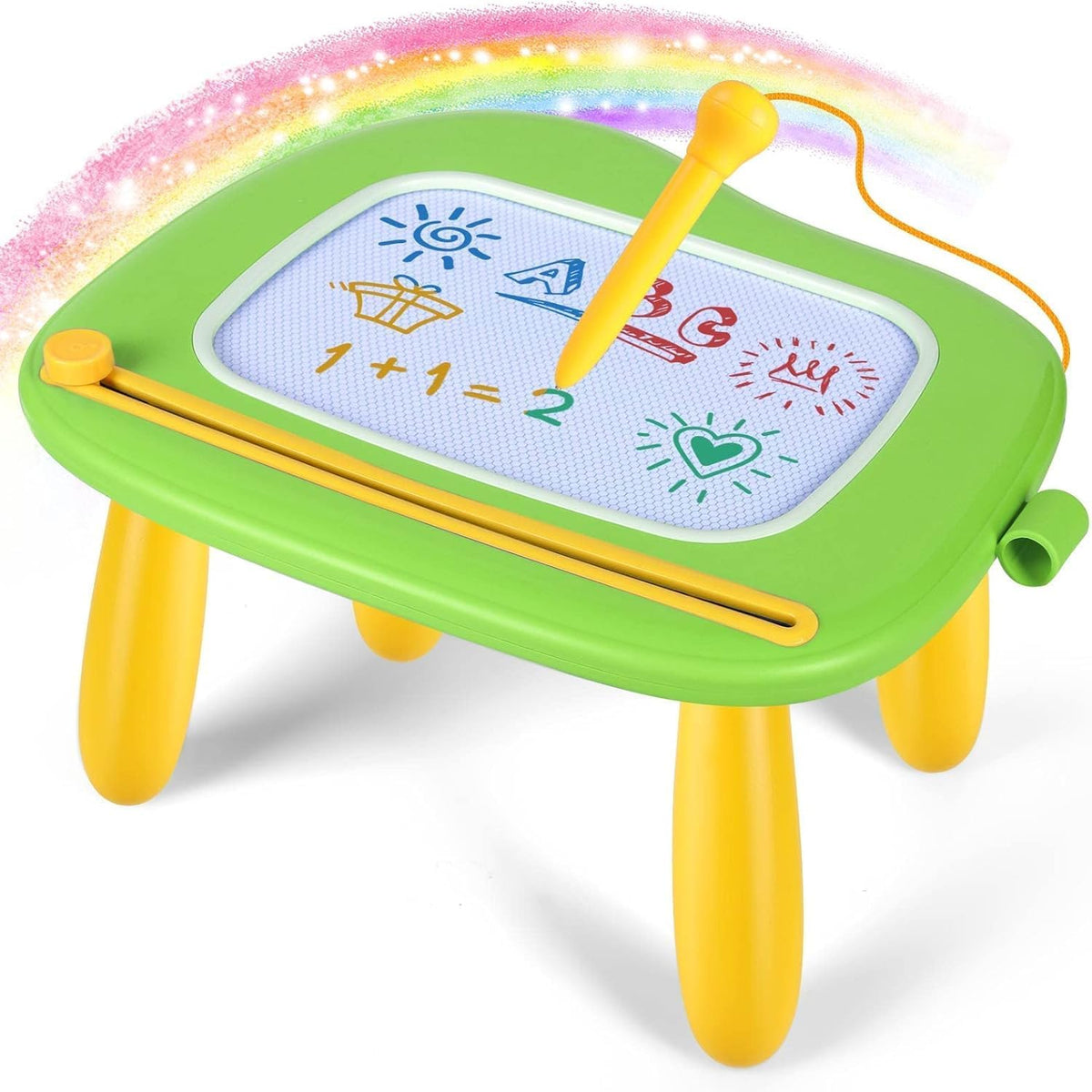 Juguetes para niños de 1 a 2 años, tablero magnético de dibujo y garabatos, juguetes educativos de aprendizaje para niños de 1, 2 y 3 años, regalos para niños y niñas para cumpleaños y