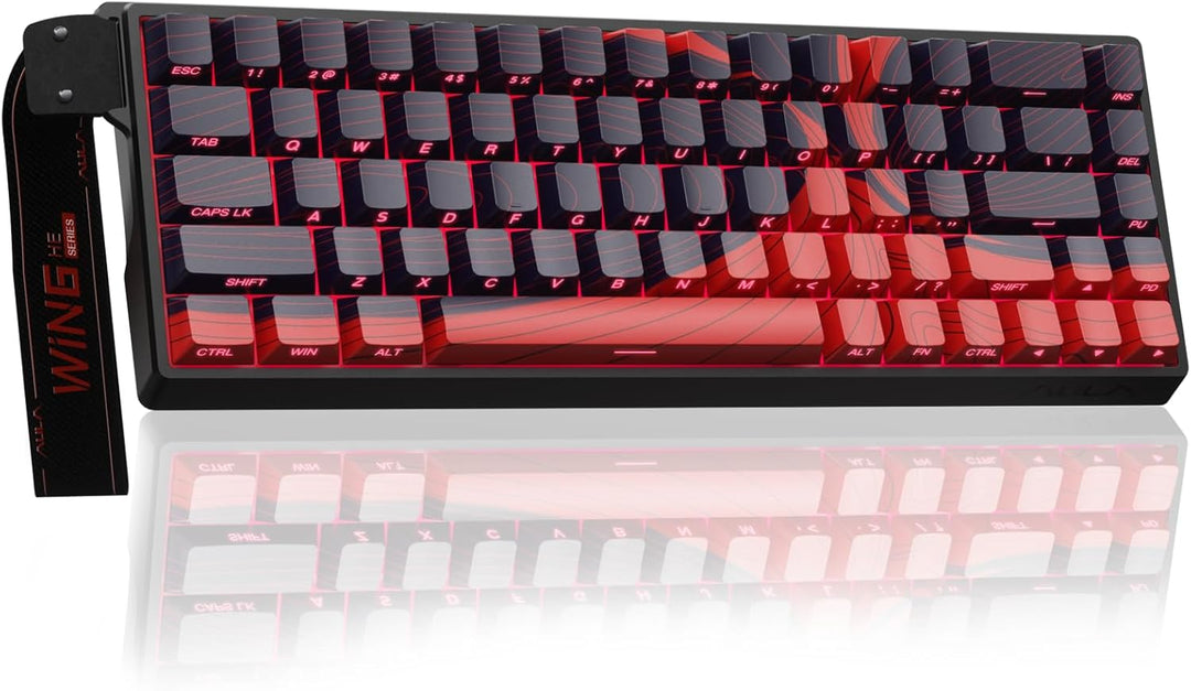 AULA WIN68 HE MAX - Teclado de Juegos de Efecto Hall con Interrupto...