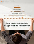 LISEN Paquete de 2 cables USB C a USB C en espiral de carga rápida de 60 W