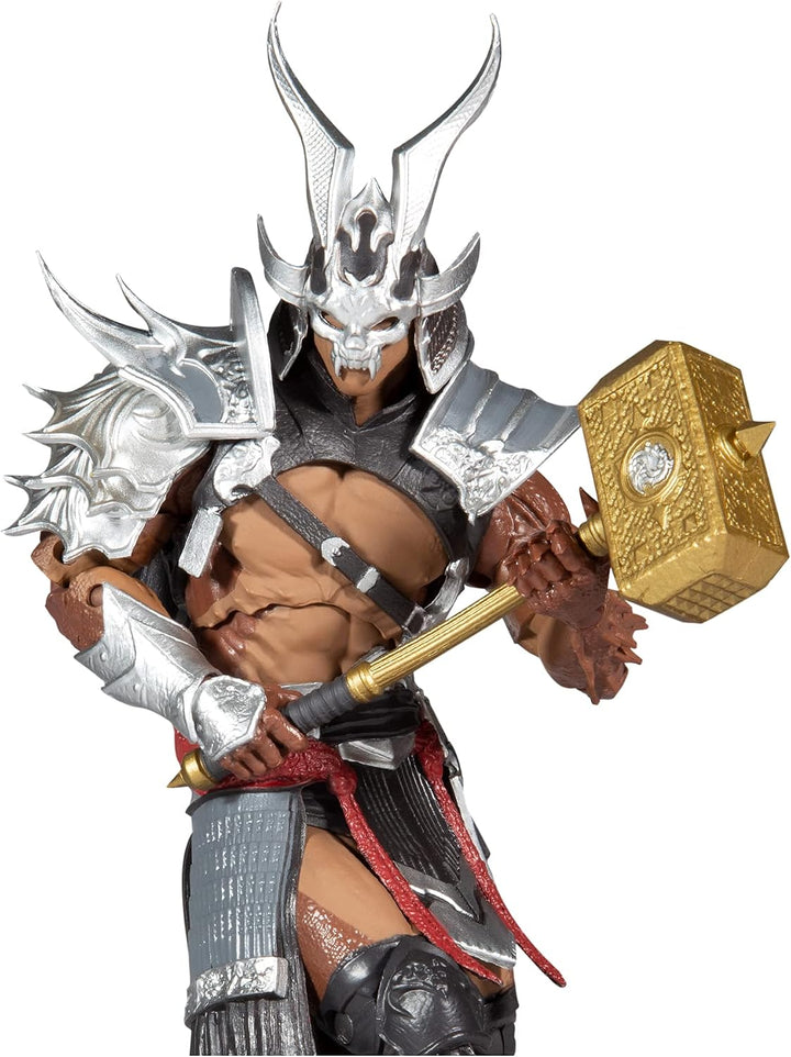 McFarlane Toys Mortal Kombat Shao Kahn (Platinum Kahn) Figura de ac...