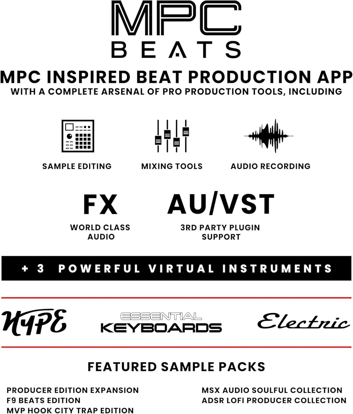 Akai Professional MPK Mini MK3 - Controlador de teclado MIDI USB de...