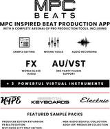 Akai Professional MPK Mini MK3 - Controlador de teclado MIDI USB de...