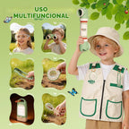 Kit de explorador de 27 piezas para niños y kit para atrapar insectos (a partir de 3 años)