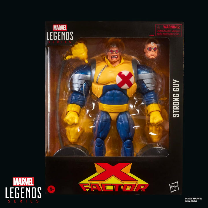 Marvel Legends Series Strong Guy, X-Factor Comics Figura de acción...