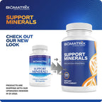 BioMatrix Suplemento mineral quelado, sin hierro, calcio, magnesio, zinc