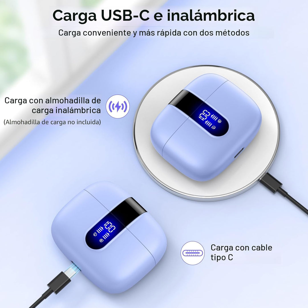 TAGRY Auriculares Bluetooth Verdaderamente Inalámbricos Auriculares...