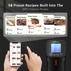 NKBIRD WIFI Sous Vide Cooker ISV-100W, 1000 vatios de calentamiento rápido con aplicación gratuita