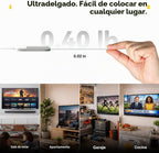 Antena de TV interior para Smart TV - Canales locales gratuitos, sin