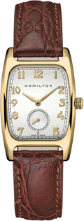 Hamilton American Classic Boulton - Reloj de cuarzo para hombre, caja de