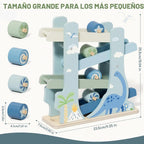 Lehoo Castle Juguetes para niños de 2 años, juguete de rampa de coche de