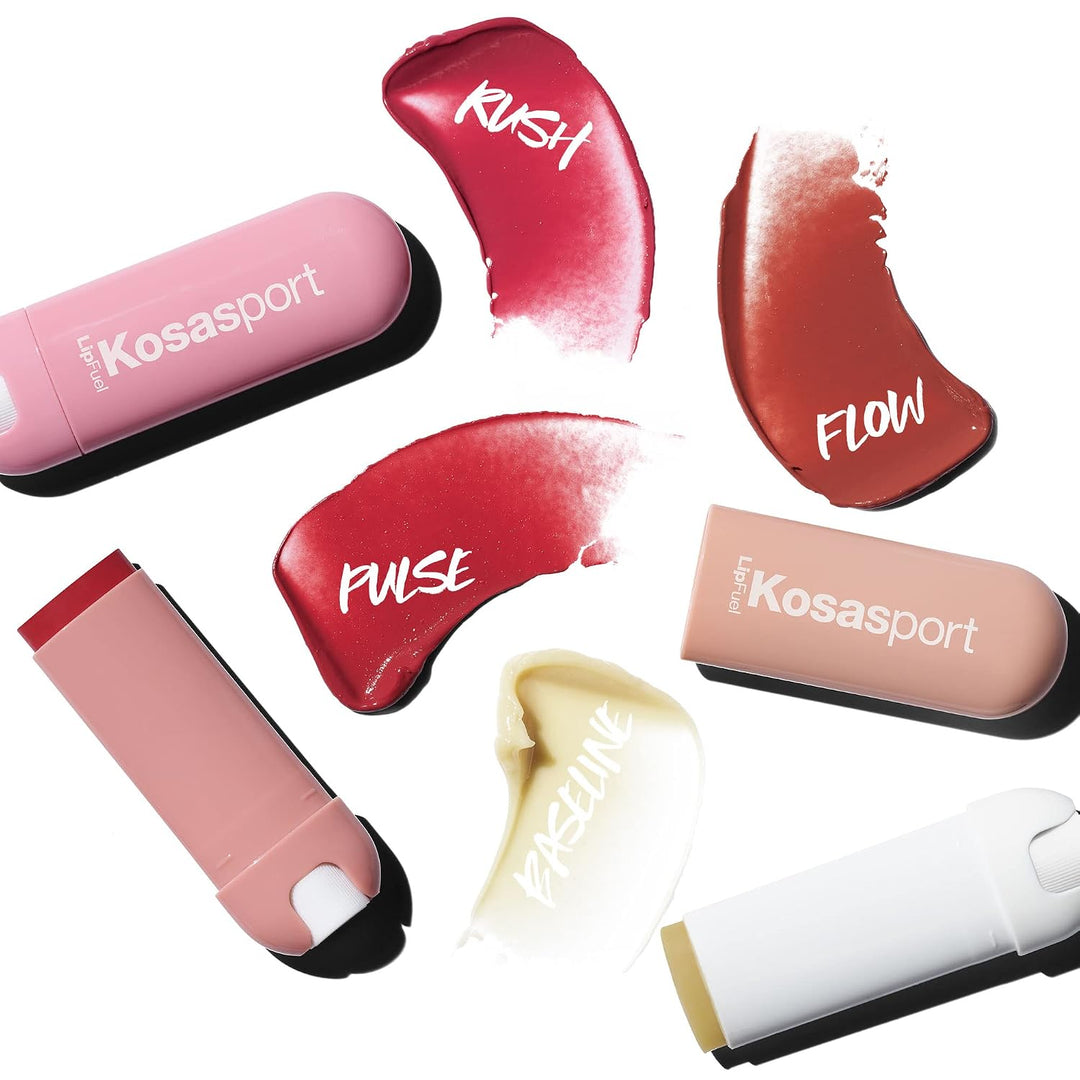 Kosas LipFuel - Bálsamo labial tintado hidratante con ácido hialuró...