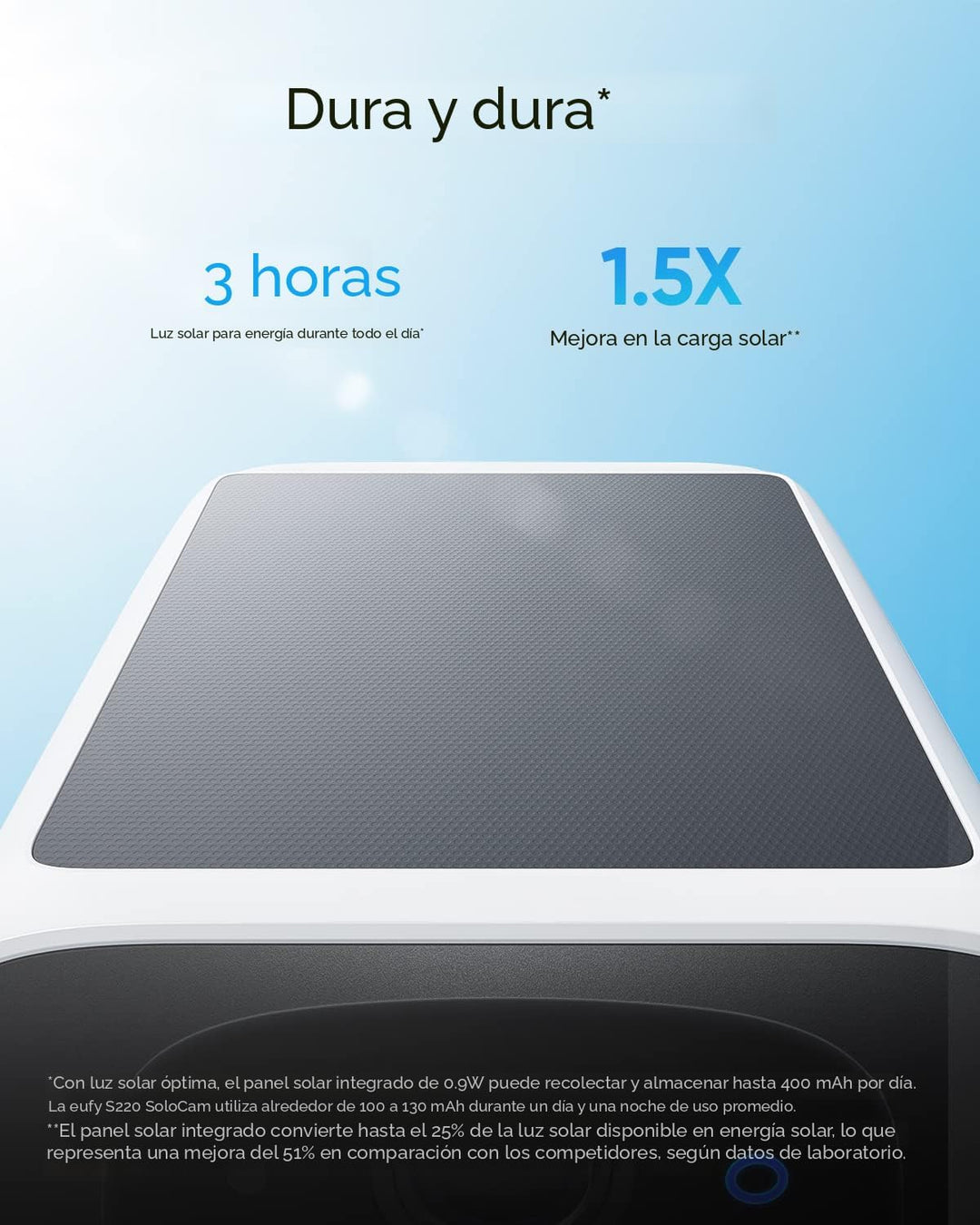 eufy Security Paquete de 4 cámaras SoloCam S220, carga solar, cámar...
