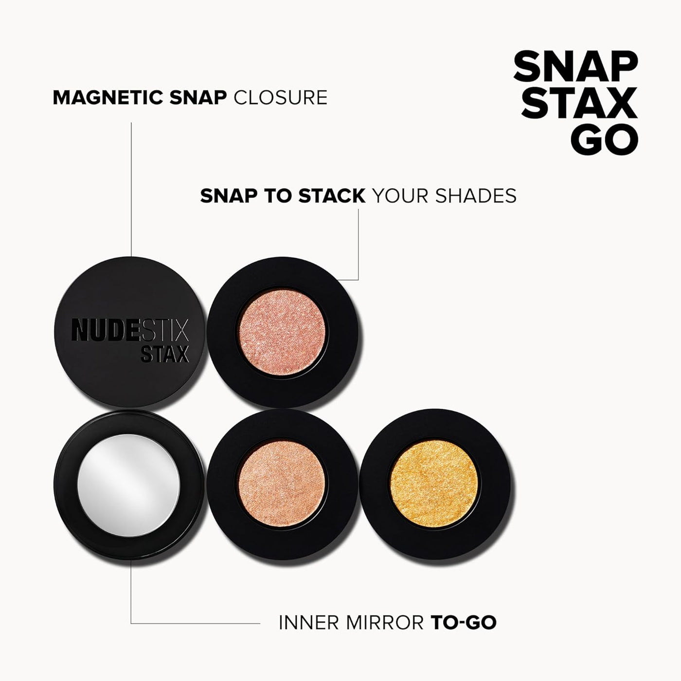 Nudestix STAX All Over Color Blush Balm - Rubor en crema multiusos...