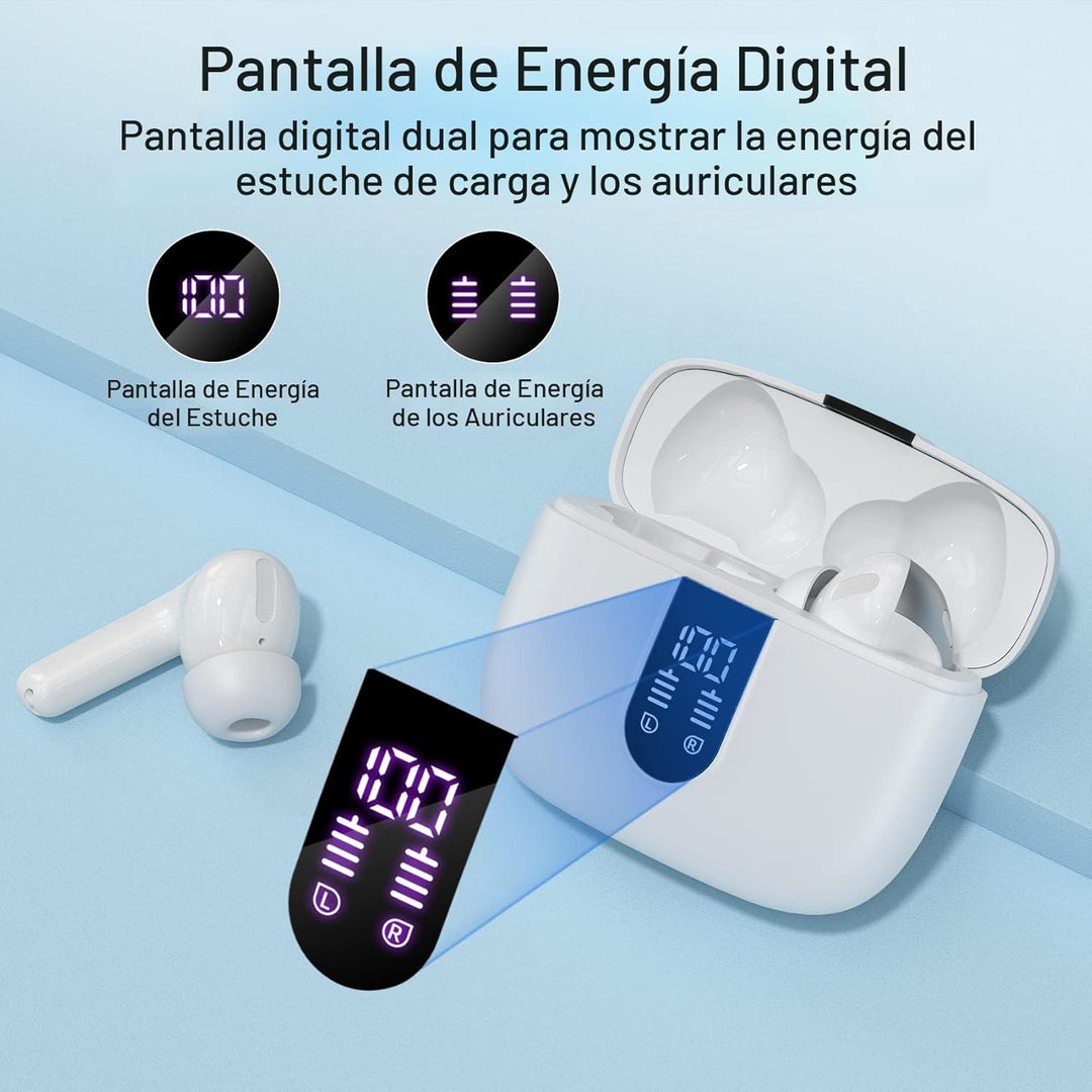 TAGRY Auriculares Bluetooth Verdaderamente Inalámbricos Auriculares...