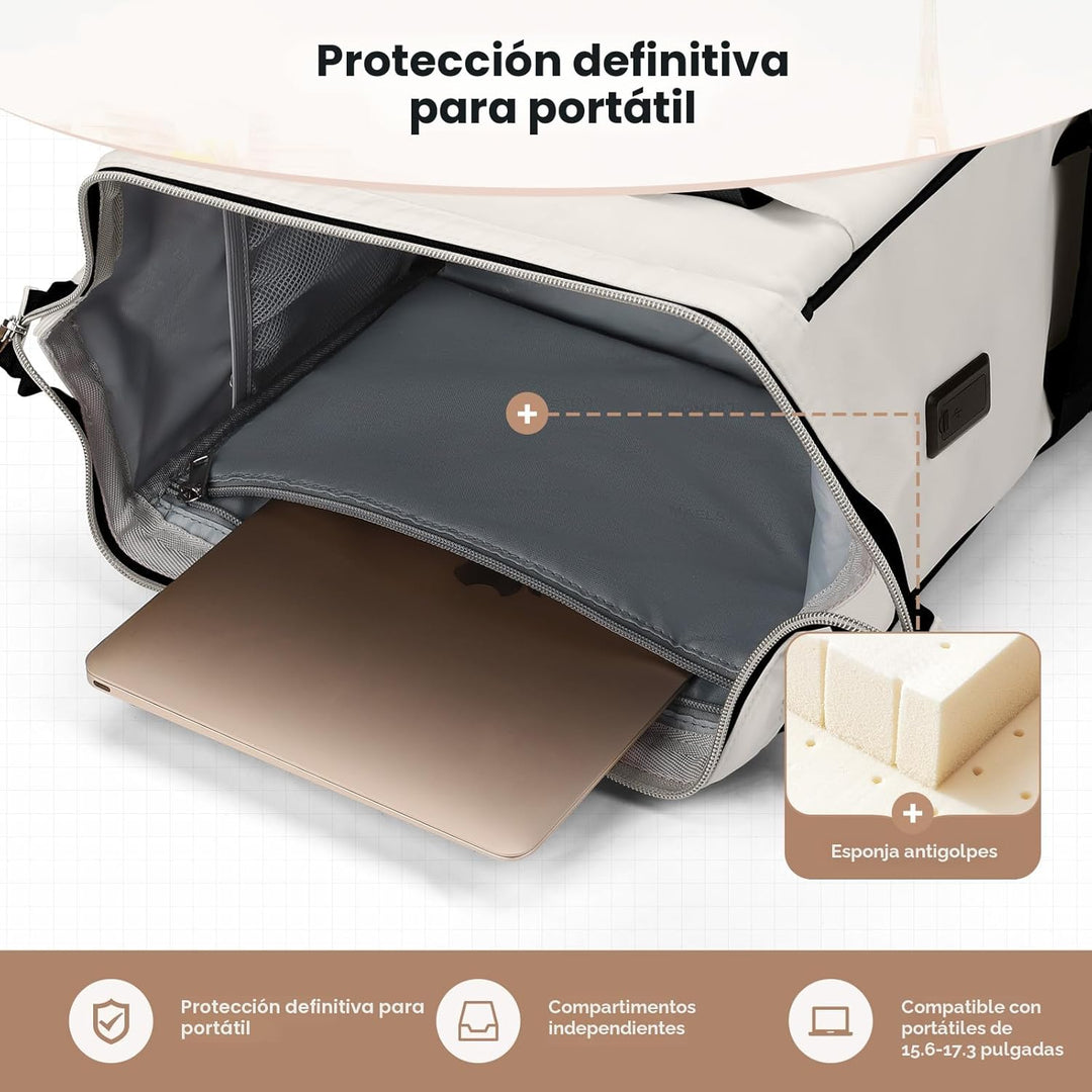 Maelstrom Mochila de viaje para mujeres y hombres, mochila para lap...