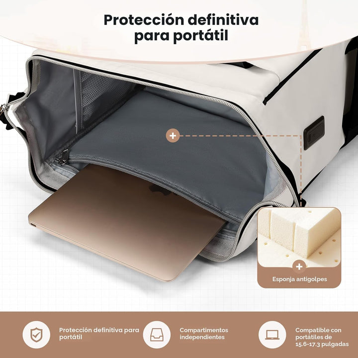 Maelstrom Mochila de viaje para mujeres y hombres, mochila para lap...