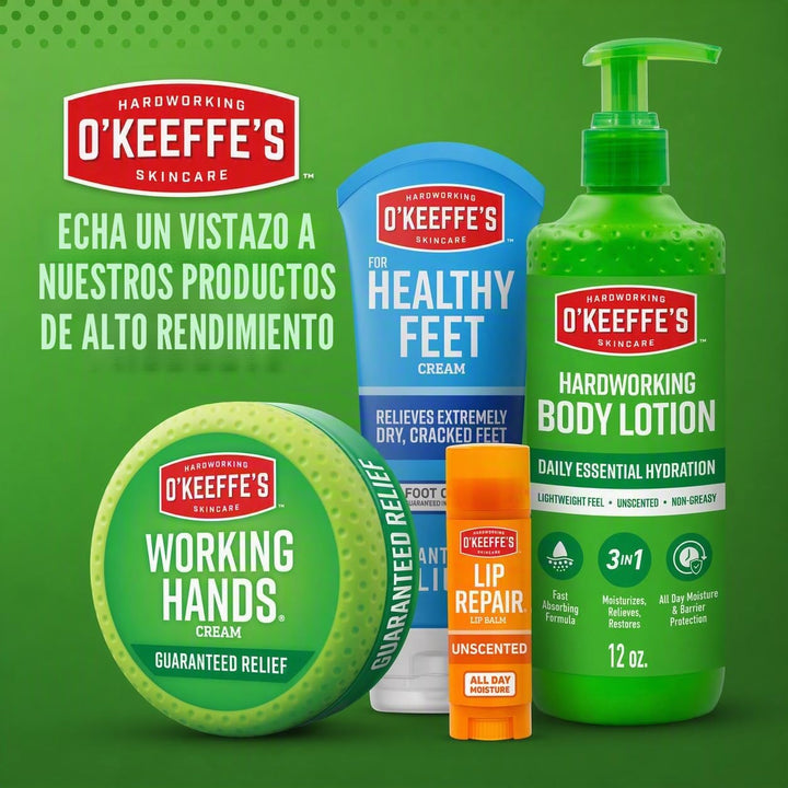 O'Keeffe's Working Hands - Crema de manos para sequedad ext...