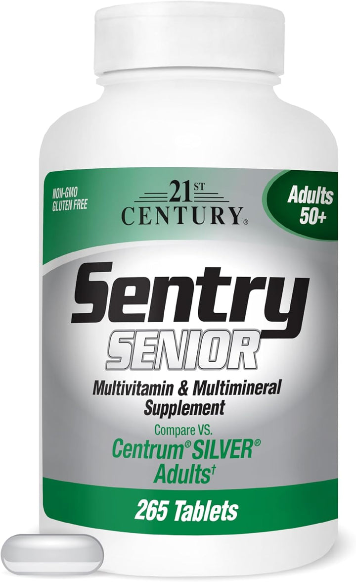 Siglo XXI comparar a Centrum Silver & # 174; 265 pestañas