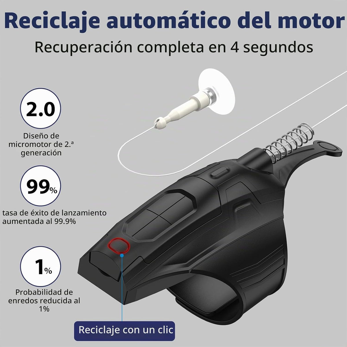 OVERFUN Juguete de tiradores de cuerda de lanzador web