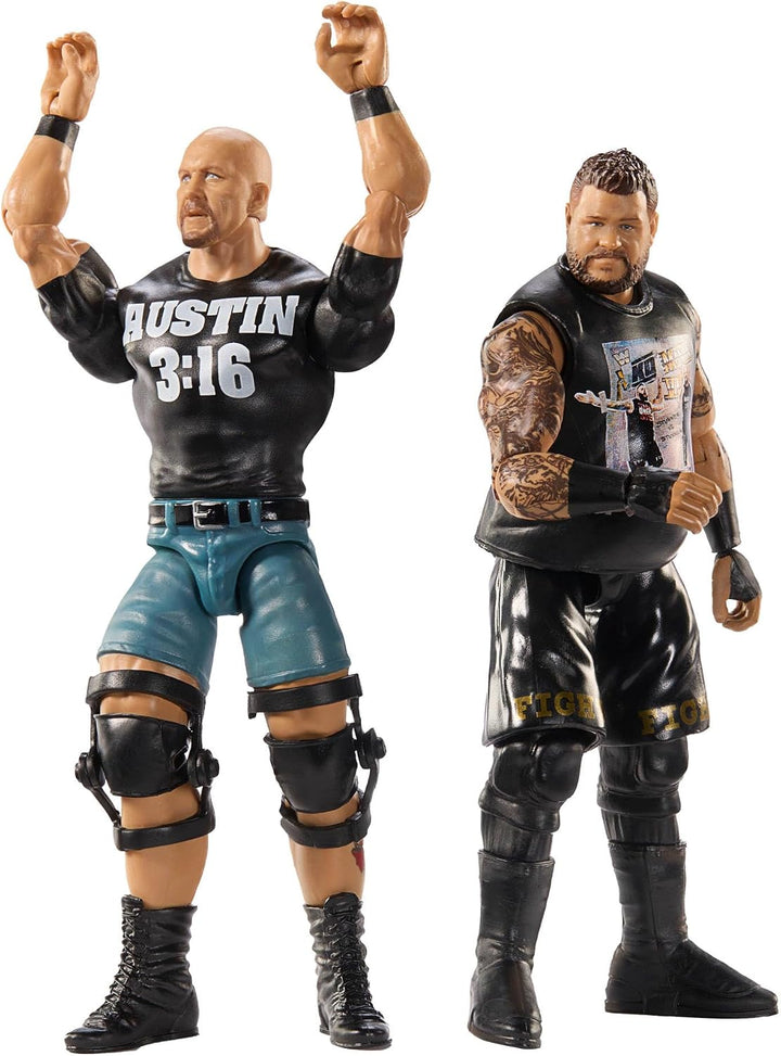 Mattel WWE Main Event Championship Showdown - Juego de 2 figuras de...