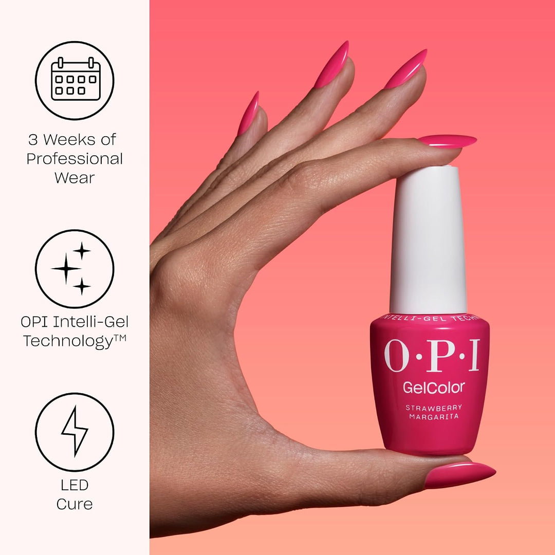 OPI GelColor Base y capas superiores | Fuerte adherencia, alto bril...