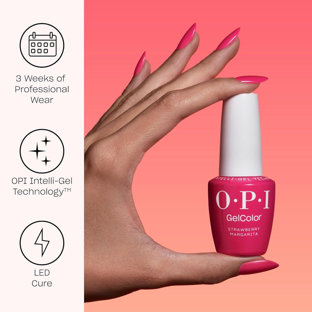 OPI GelColor Base y capas superiores | Fuerte adherencia, alto bril...