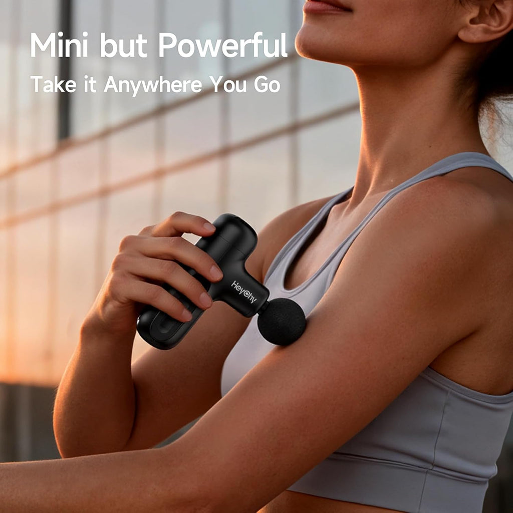 Super Mini Pistola de Masaje Masaje Masajeador Muscular Portátil de