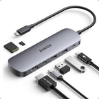 Anker, A83D2, hub USB 3.0 de 3 puertos