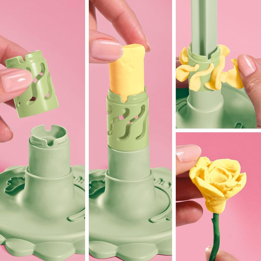 Play-Doh Blooms Garden - Kit de fabricación de ramo de flores