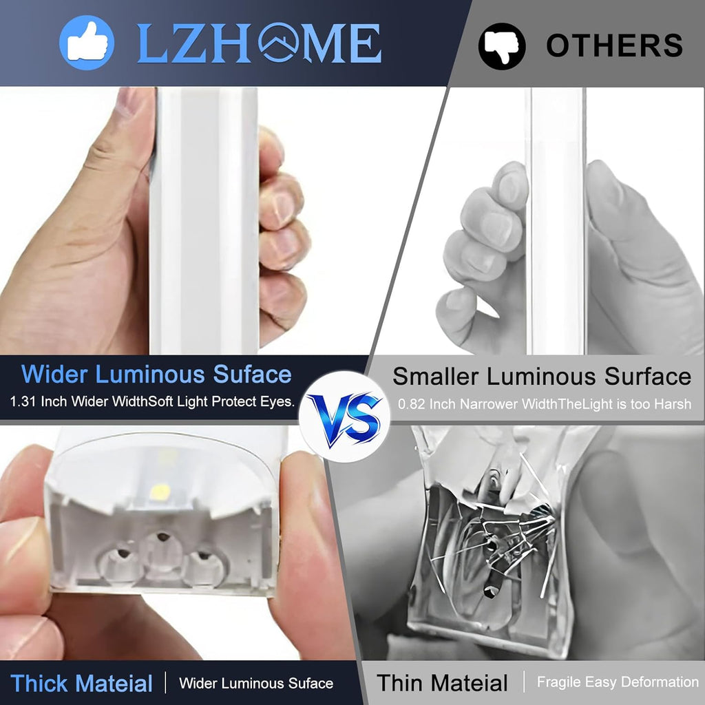 LZHOME Luces LED hexagonales de garaje de 5000 K: paquete de 25 actualizaciones de 1.31 pulgadas más amplias, 26300LM iluminación hexagonal súper brillante para techo, luz LED para taller, taller