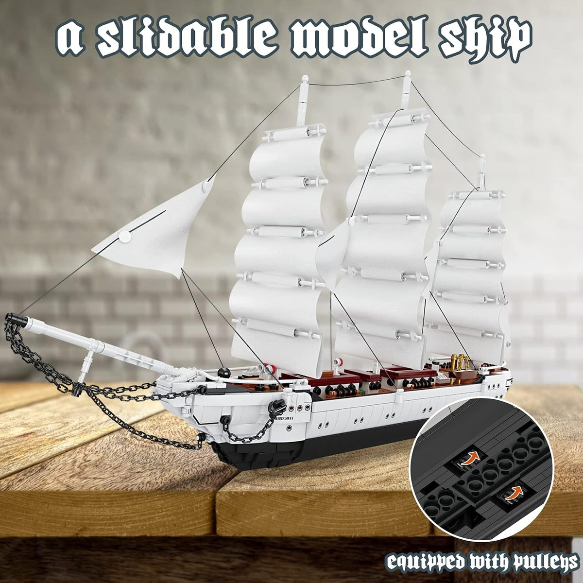 JMBricklayer Barco pirata 40001 y barco pirata 40104