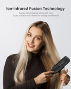 ANNLARY Plancha para el cabello, plancha plana de 1.75 pulgadas con...
