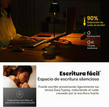 cimetech Combo de teclado y mouse inalámbricos - Blanco plateado |...