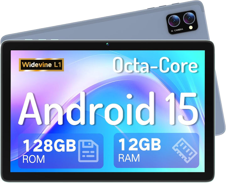 LECTRUS Tablet Android 15 de 10.1 pulgadas con Gemini AI, Octa-Core...