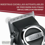 Wahl Clipper Elite Pro Kit de Corte y Aseo de Alto Rendimiento para Hombre - Cortapelos eléctrico - Modelo 79602