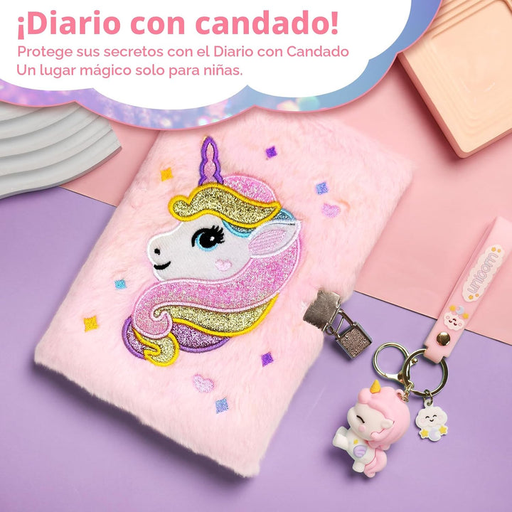 Jenria Regalos de unicornio para niñas, juguetes para niñas de 6 a...